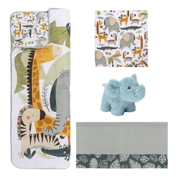 Indigo Safari Melton 4 Piece Crib Bedding Set Wayfair